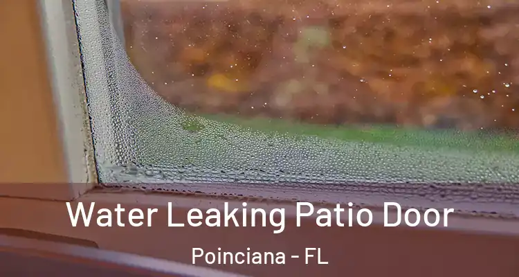  Water Leaking Patio Door Poinciana - FL